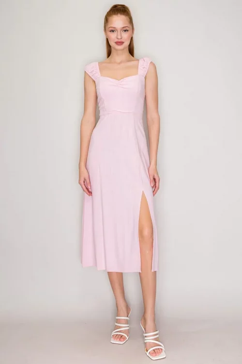 BLASHE BD05792VESTIDO ABERTURA LATERAL