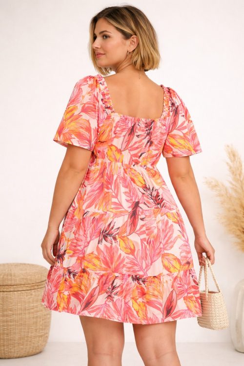 AVAILABLE D51291WX VESTIDO CURVY