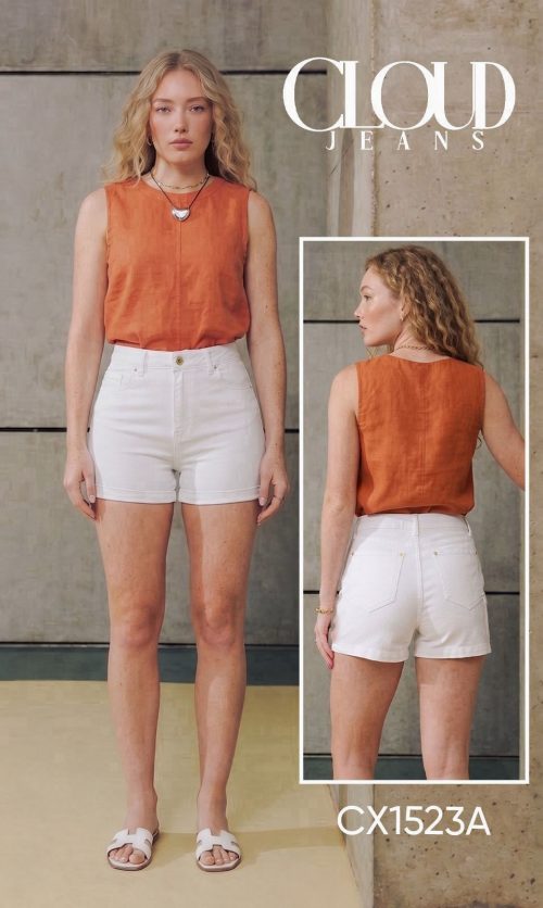 CLOUD CX1523A SHORT BLANCO