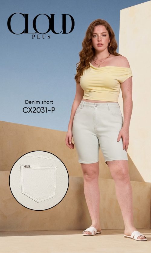 CLOUD CX2031P BERMUDA PLUS CREMA